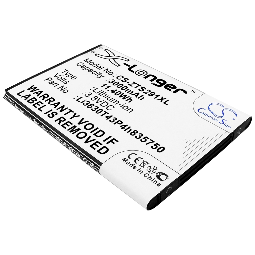 Kompatibilna zamenjava baterije za ZTE LI3830T43P4H835750