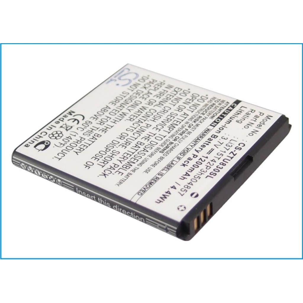 Kompatibilna zamenjava baterije za ZTE LI3715T42P3H504857,LI3715T42P3H504857-H