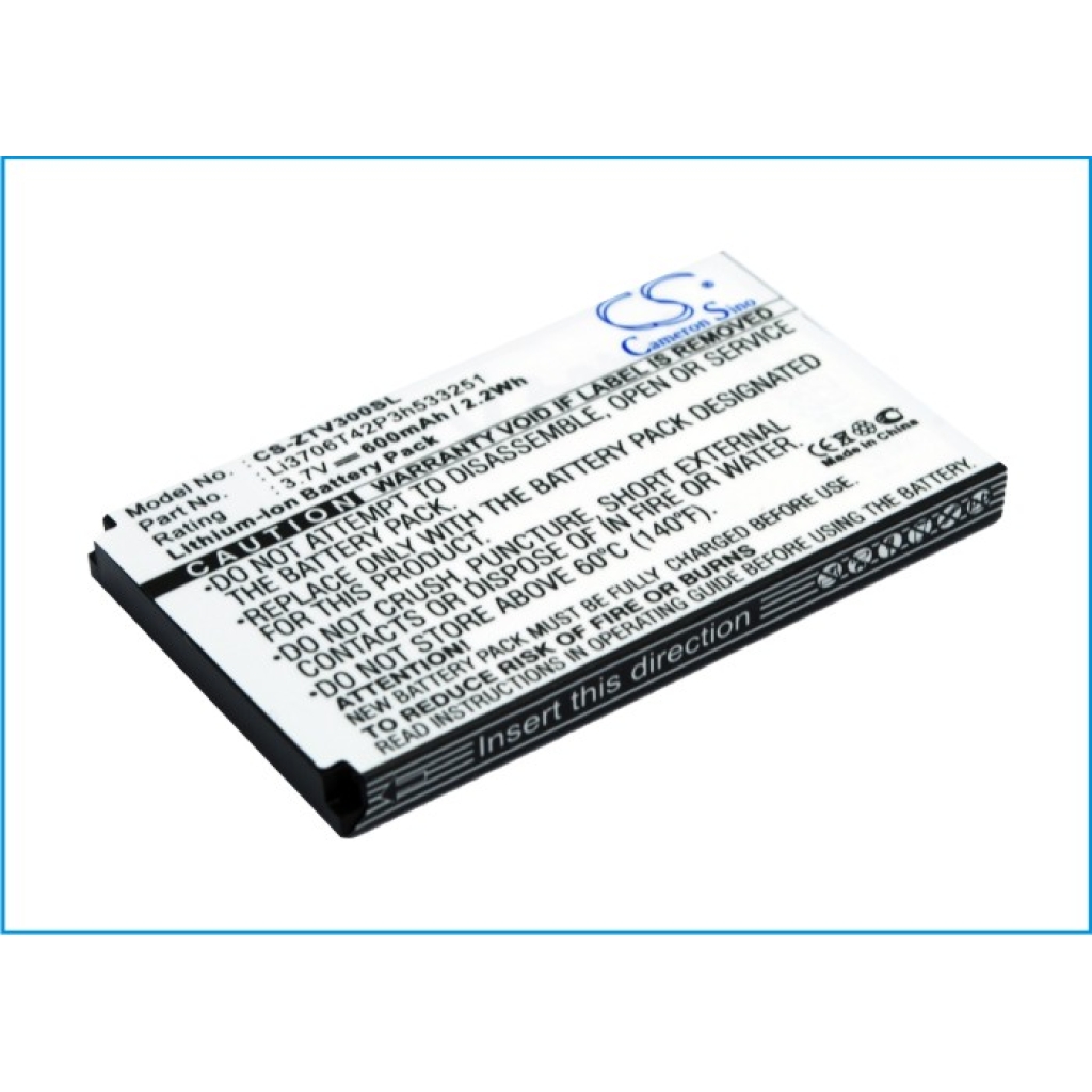 Mobile Phone Battery ZTE V300