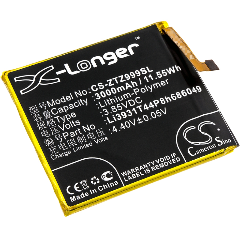 Kompatibilna zamenjava baterije za ZTE LI3931T44P8H686049