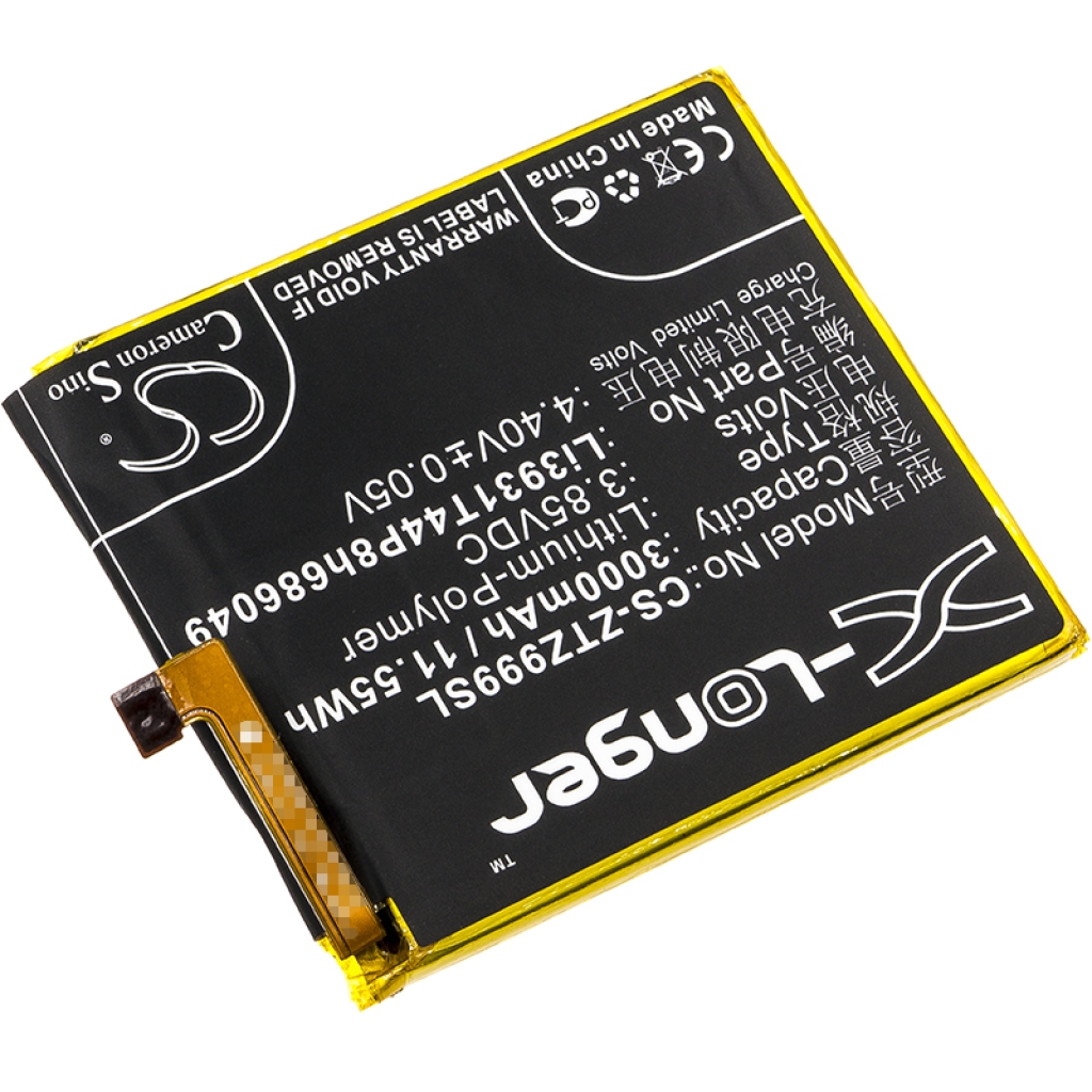 Kompatibilna zamenjava baterije za ZTE LI3931T44P8H686049