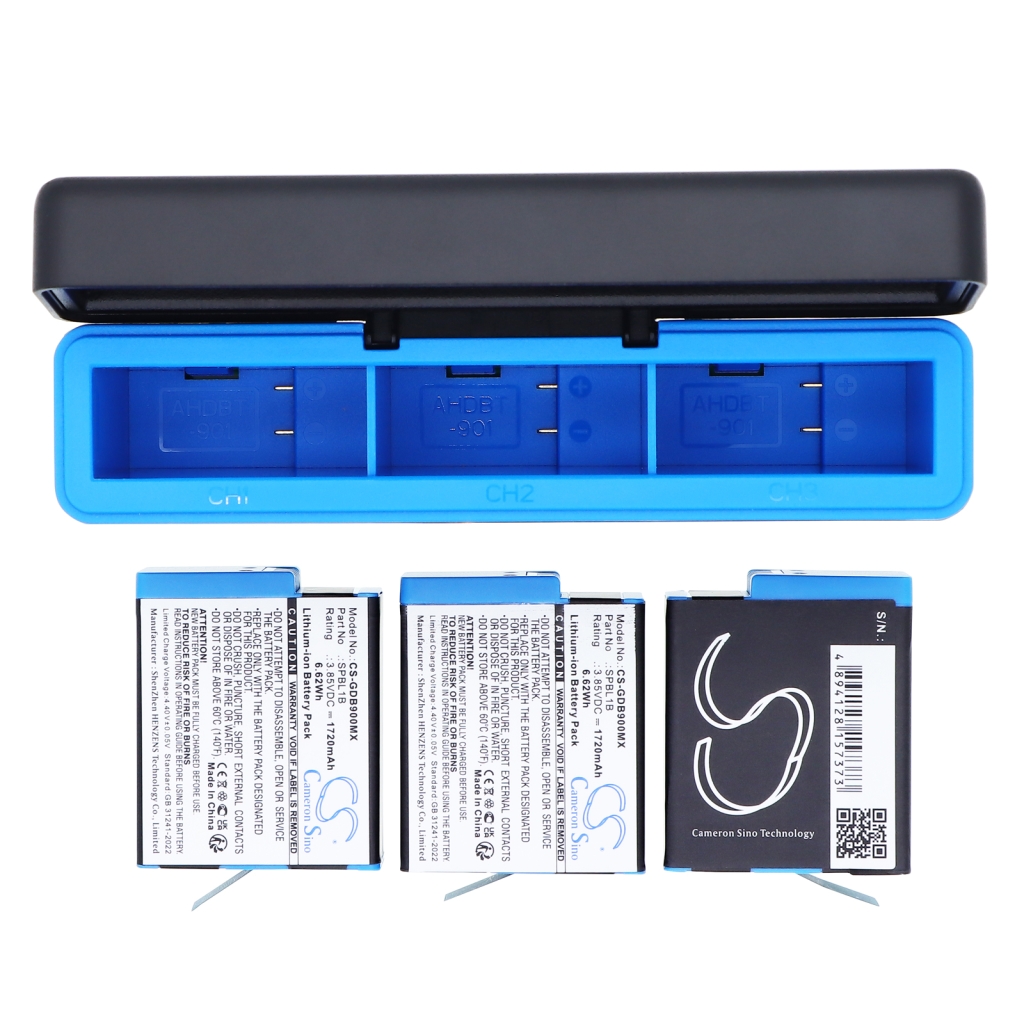 Namizni polnilnik Gopro DF-GDB900UB