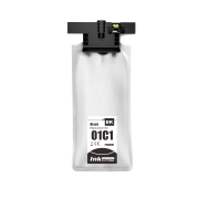 Compatible with Epson C13T01C100 / 198ml Ink Black (Ink cartridges)