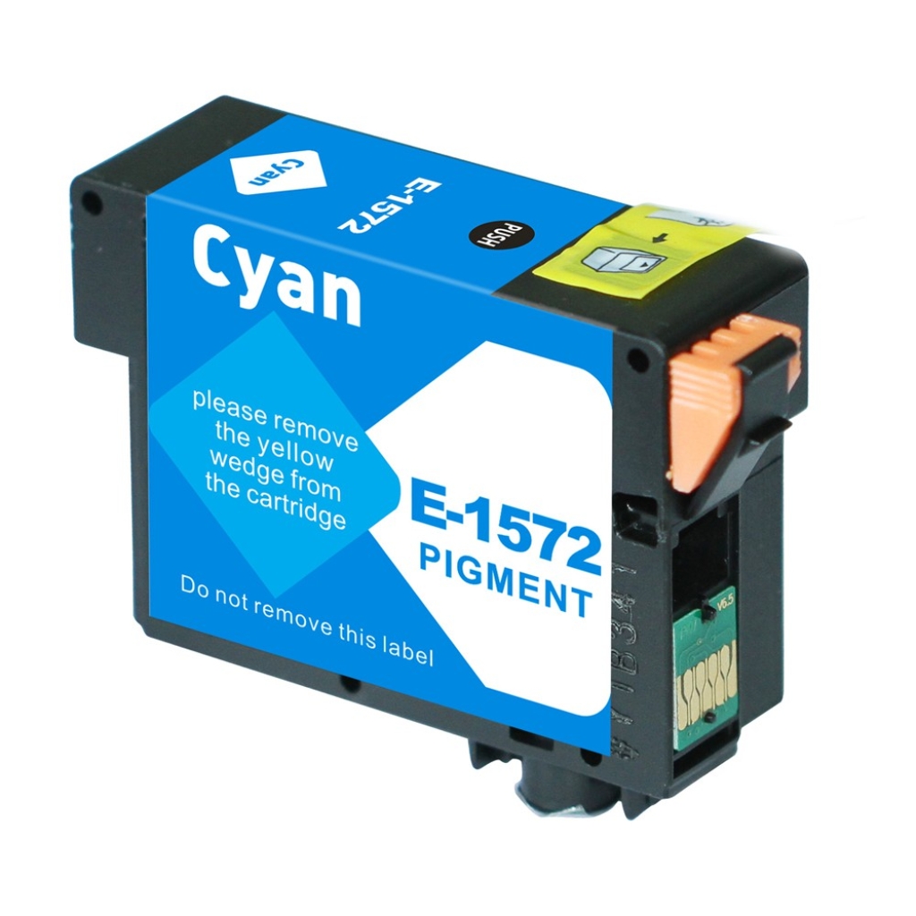 Združljiv nadomestek za Združljiv z Epson T1572 / 29.5ml Črnilo Cyan (Črnilne kartuše)