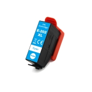 Compatible with Epson C13T02H24010 / 12ml Ink Cyan (Ink cartridges)