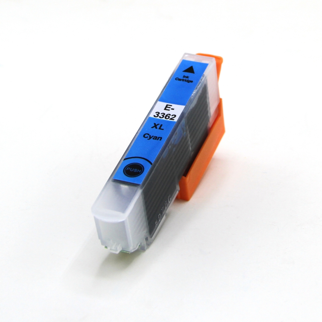 Združljiv z Epson C13T33624012 / 13ml Črnilo Cyan (Črnilne kartuše)