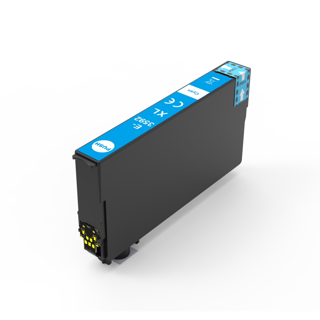 Združljiv z Epson C13T35924010 / 28ml Črnilo Cyan (Črnilne kartuše)