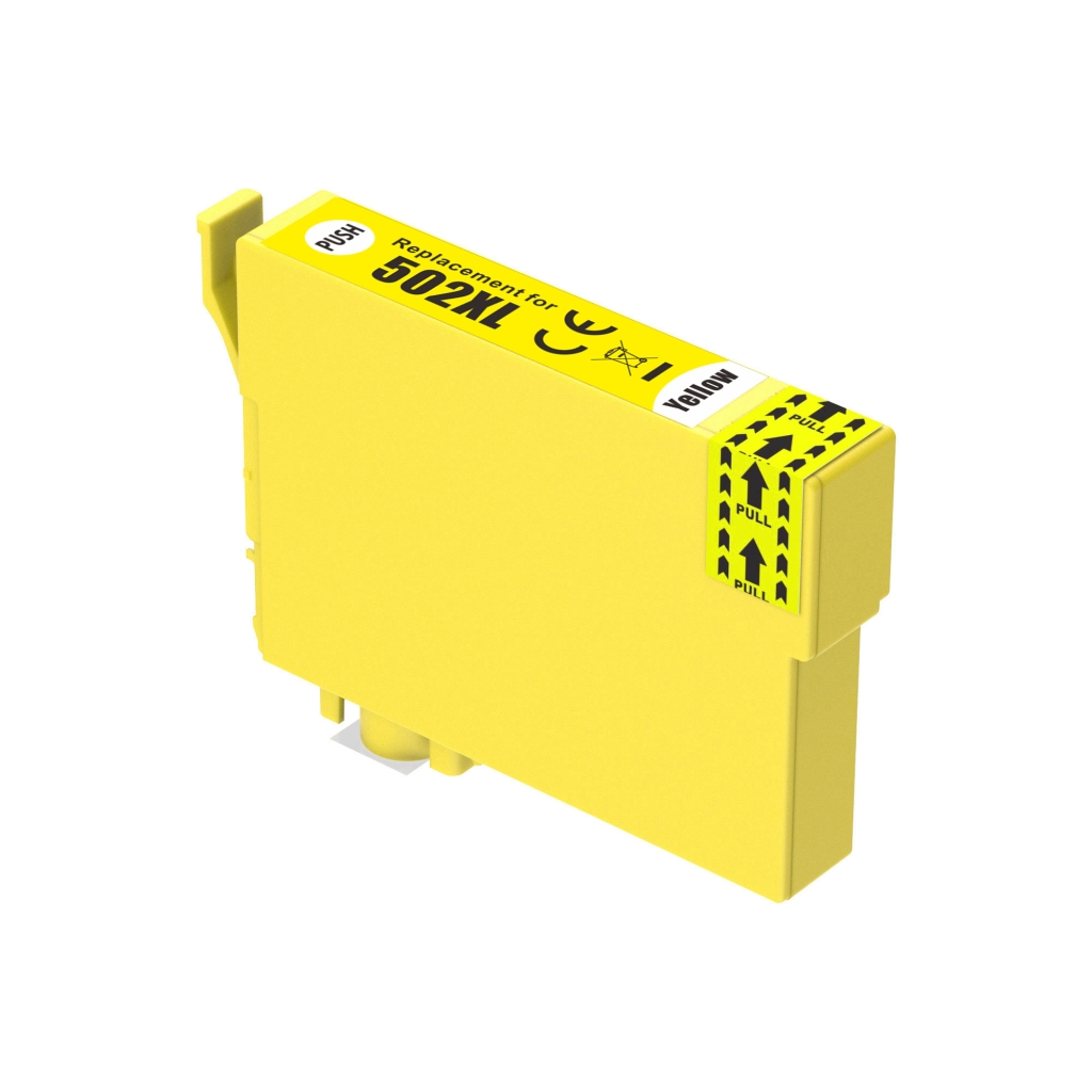 Compatible replacement for Compatible with Epson C13T02W44010 / 14ml Ink Yellow (Ink cartridges)