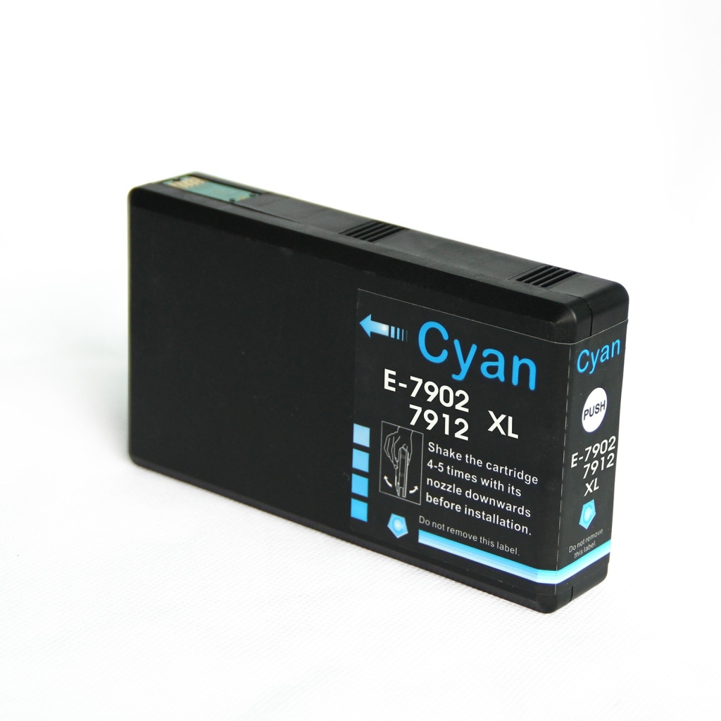 Združljiv z Epson C13T79024010 / 25ml Črnilo Cyan (Črnilne kartuše)