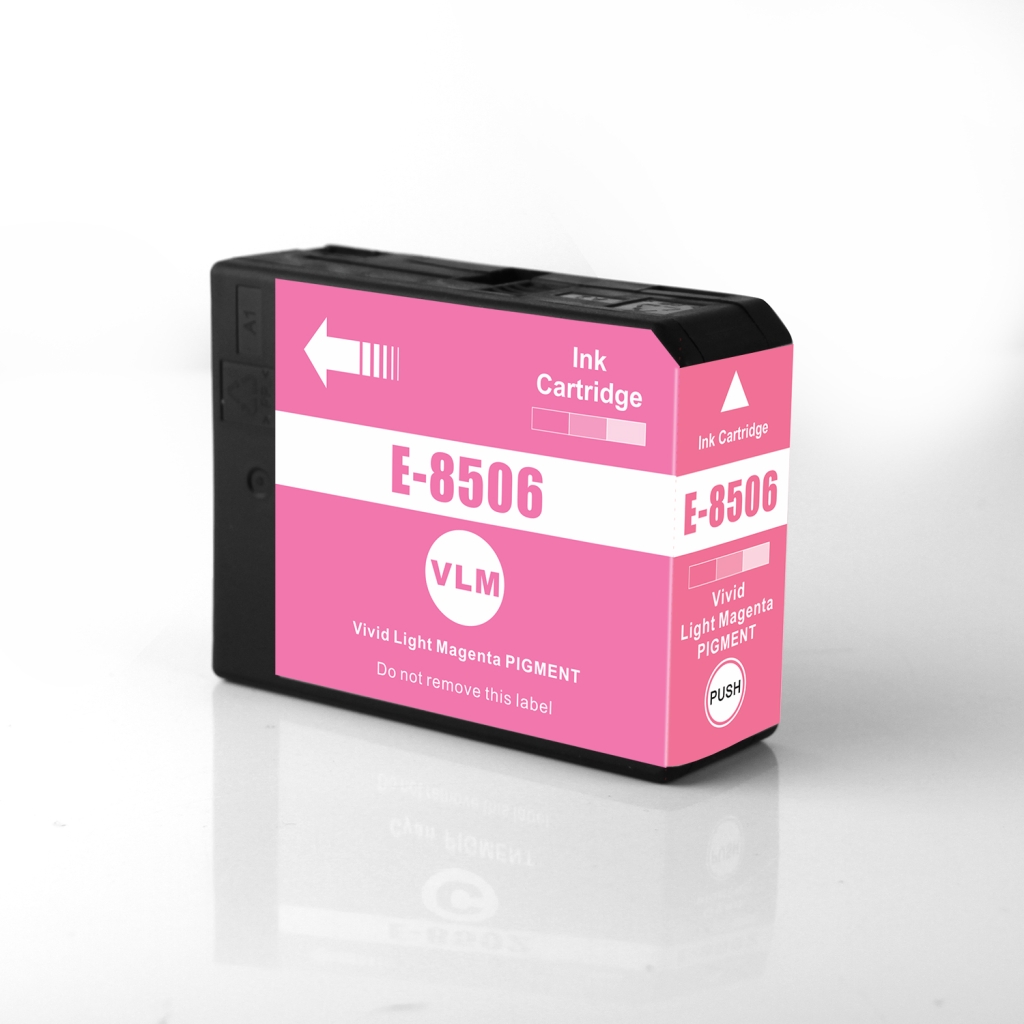 Združljiv z Epson T8506 / 87ml Črnilo Živahna svetla magenta (Črnilne kartuše)