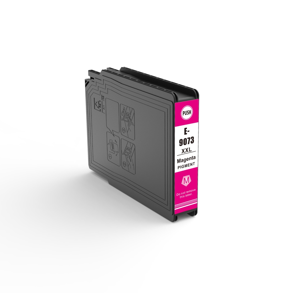 Združljiv z Epson C13T907340 / 90ml Črnilo Magenta (Črnilne kartuše)
