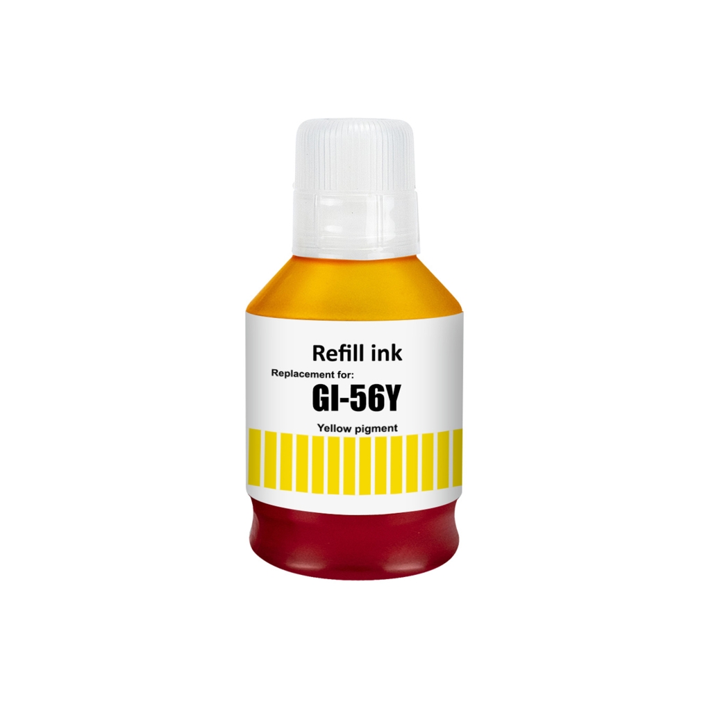 Compatible with Canon GI-56Y / 135ml Ink Yellow (Printing ink)