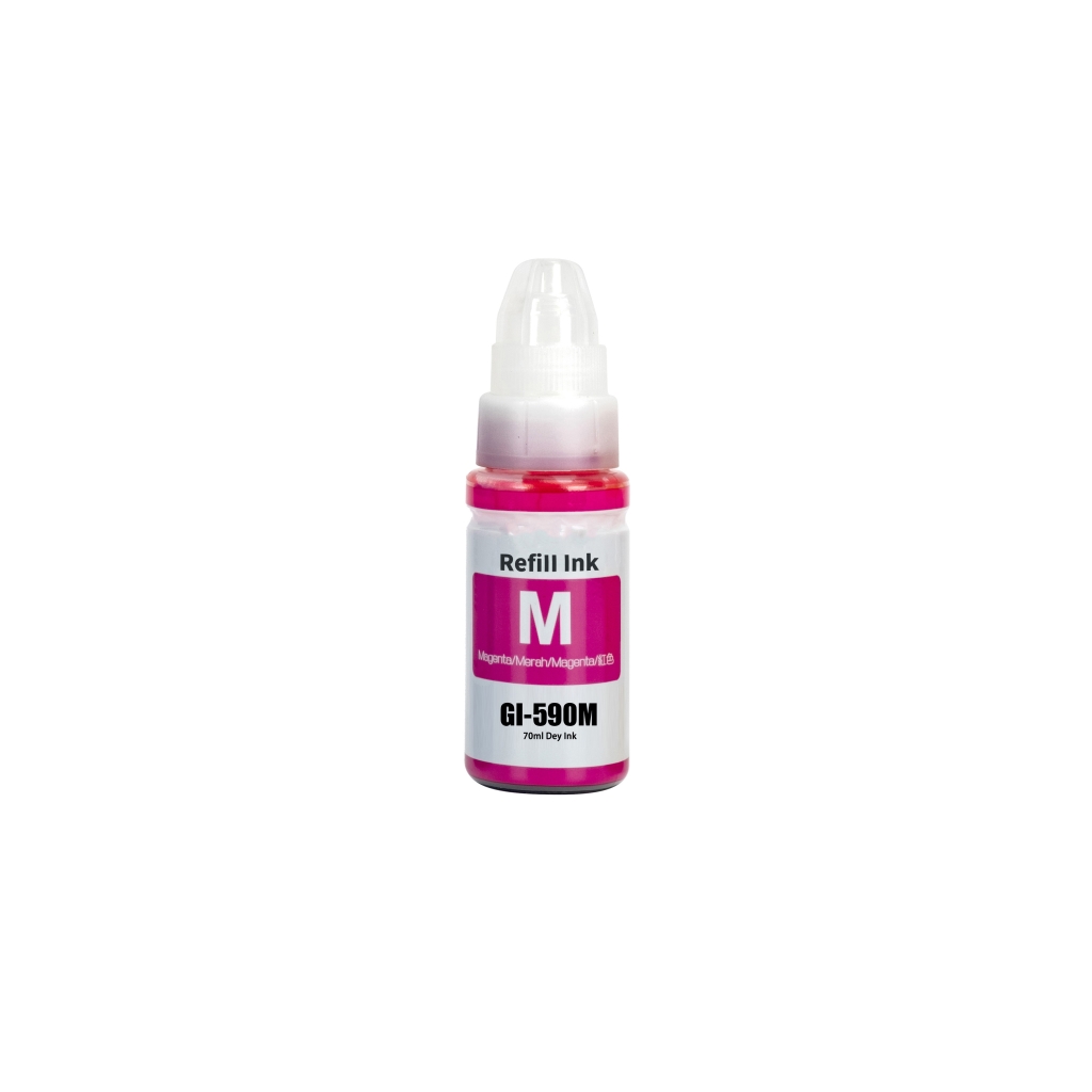 Compatible with Canon GI-590 M / 70ml Ink Magenta (Printing ink)