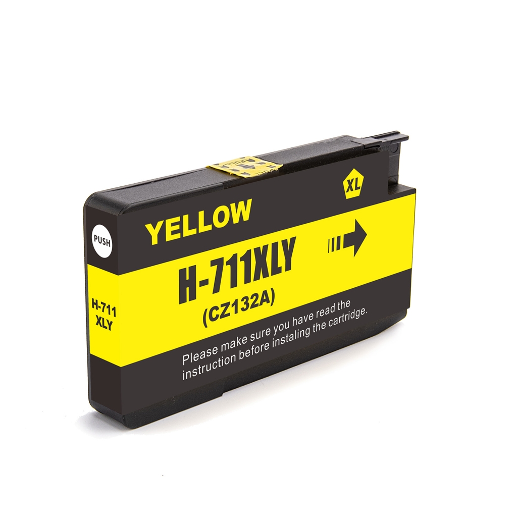 Združljiv z HP 711Y(CZ132A) / 30ml Črnilo Rumena (Črnilne kartuše)