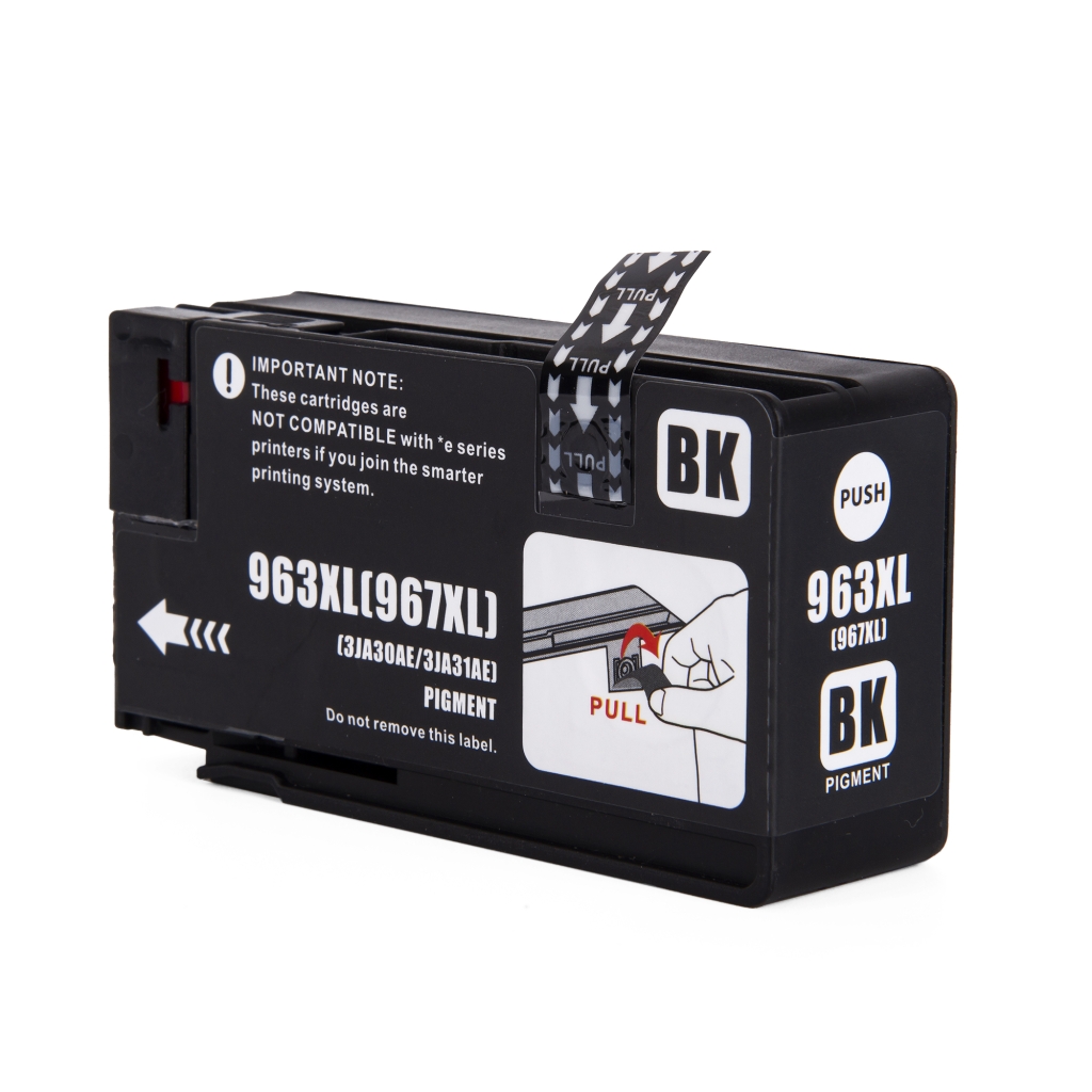 Združljiv z HP 963XLBK / 50ml Črnilo Črna (Črnilne kartuše)